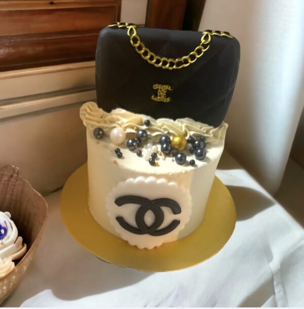 Petite Channel Theme cake 4"