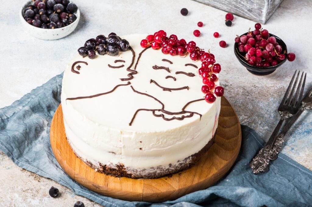 Valentines cake