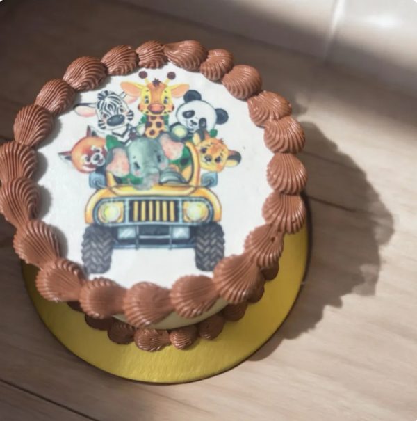 Safari Edible Image 4”