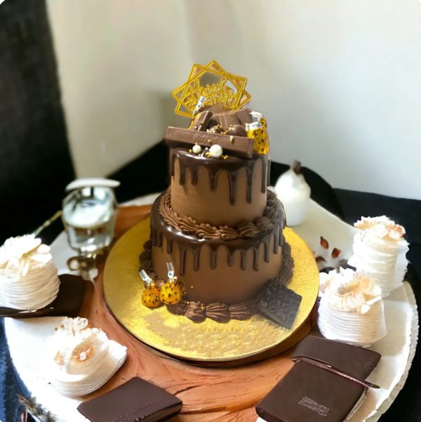 Mini Chocolate Tier Cake