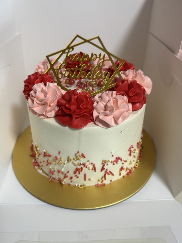 Coloured Ruffle Cake - Image 2