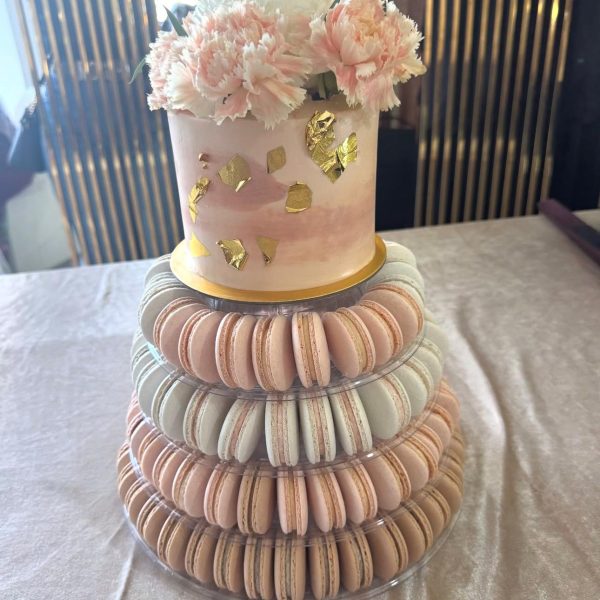 Macaron Tower Cake