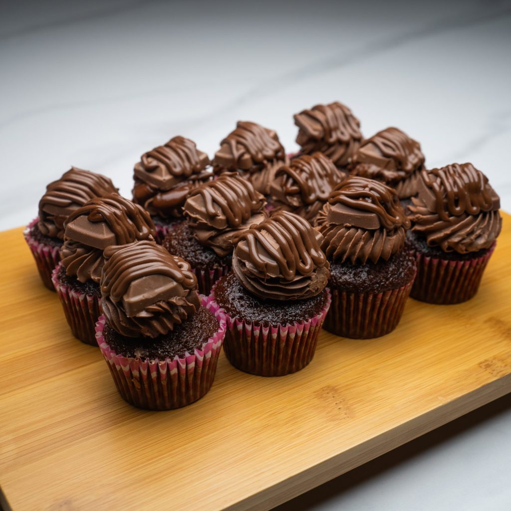 Mini Cadbury Cupcakes